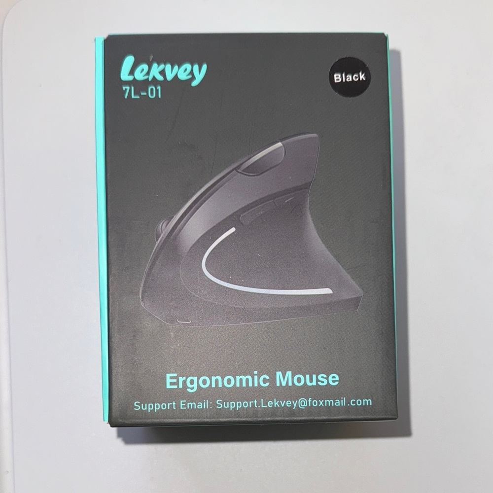 Black Ergonomic Mouse